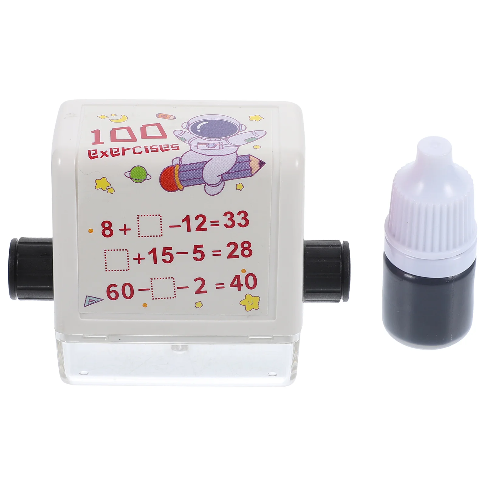 

Addition and Subtraction Teaching Stamp Digital Learning Math Roller Wear-resistant Student Cartoon