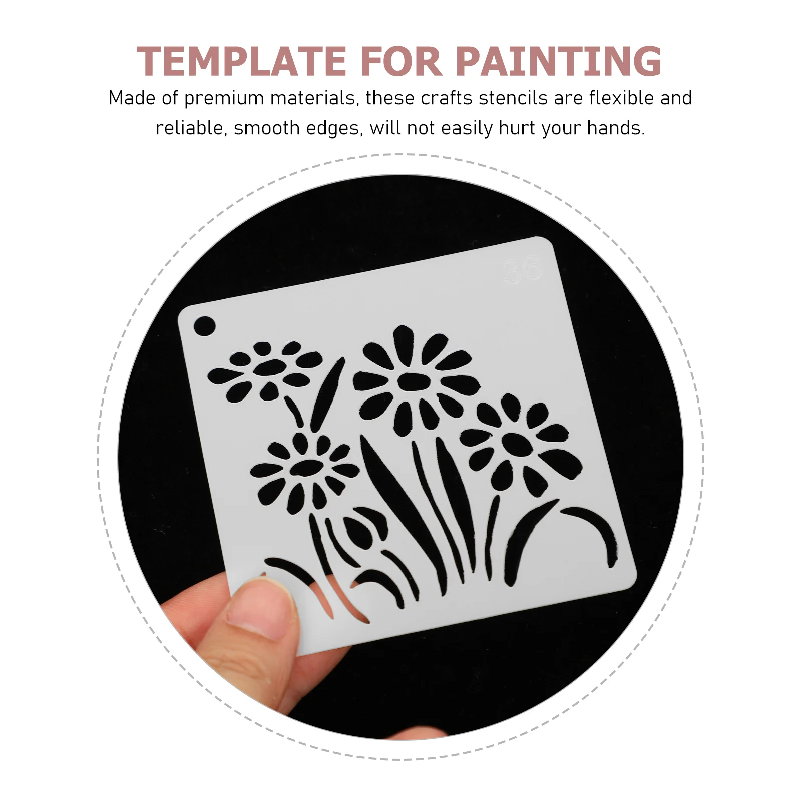 Рисунок 6 - Трафареты пластиковые многоразовые