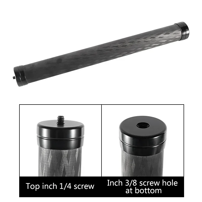 Tripod Extension Selfie stick with 1/4 or 3/8 screws Handheld stabilizer adapter Adjustable tripod monopod SLR camera extension tripod extension rod