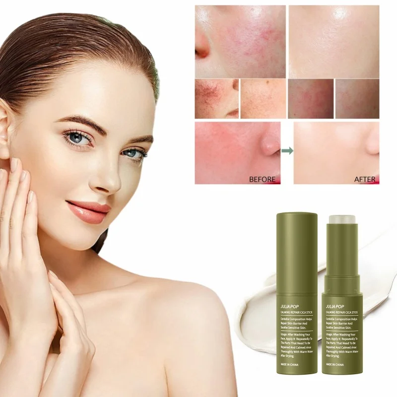 

Calming Repair Facial Redness Multi Bounce Balm Stick Centella Asiatica Moisturizing Soothing Sensitive Skin Korean Cosmetics