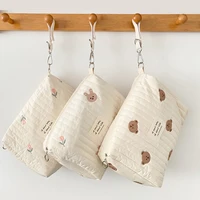 New Mommy Bag Cute Print Embroidery Mommy Bag Zipper Newborn Baby Diaper Bag Nappy Pouch Travel Stroller Storage Bags 2