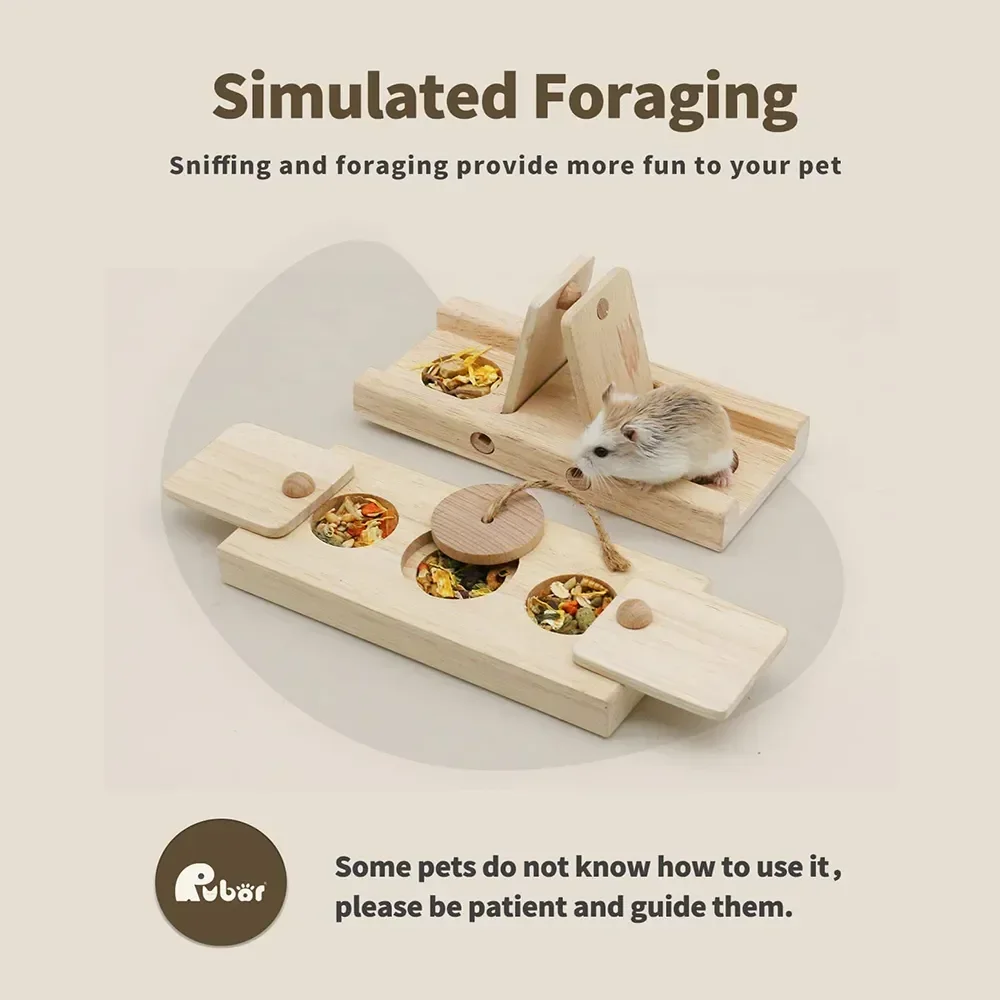 

Кролик-Кролик для игрушки, жевательная игрушка для кормления домашних животных, формовочный хомяк, игра в шиншиллу, деревянные головоломки, игрушки, забавное обогащение