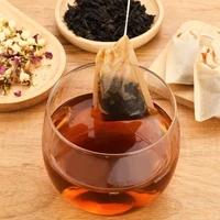 500/100PCS Disposable Teabags with Drawstring Coffee Filter Paper Bag Empty Loose Tea Bags Infuser for Spice Kitchen Teaware 4