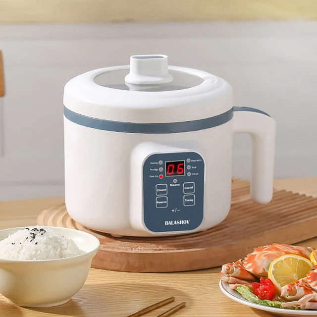 1.7L Electric Rice Cooker Single Double Layer 220V Multi Cooker Non-Stick Smart Mechanical MultiCooker Steamed Rice Pot For Home 5