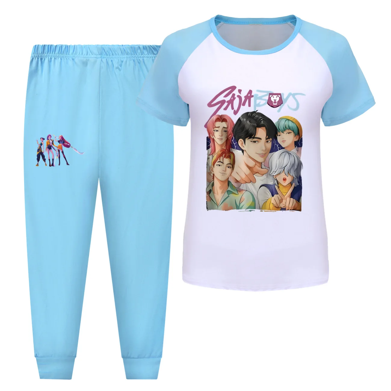 Ensemble Pyjama 2 Pièces Kpop D-Demon H-Hunters Pour Enfants, Huntrix/X