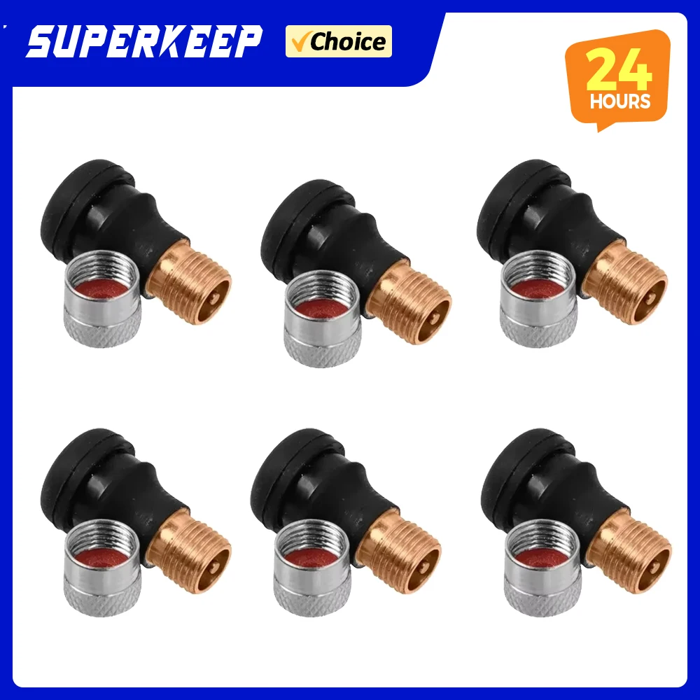 1/2/4/6/10 PCS Vakuum Reifen Düse Tubeless Reifen Gas Ventil Für Ninebot Max G30 G30D für Xiaomi M365 Pro Pro 2 1S Elektrische Roller