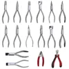 glasses plier set several types for option spectacle adjusting plier glasses pliers tool nose pad arm temple bridge adjustment 1