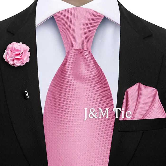 Pfauenblaues, schmales, kariertes 3-teiliges Krawatten- und Einstecktuch-Set für Männer, Bräutigam, Hochzeit, Business, lässig, stilvolle Accessoires, Geschenk – Detail 22