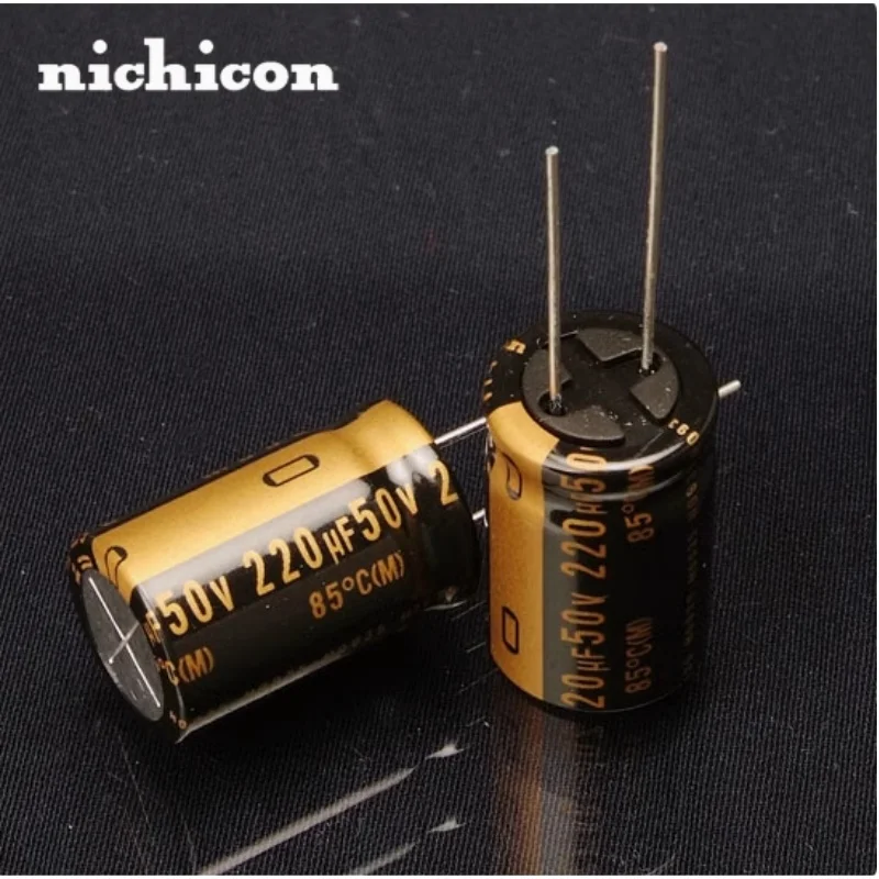 10 stücke Neue Nichicon MUSE KZ Serie 25V 50V 100V 10UF 22UF 33UF 47UF 100UF 220UF 470UF 1000UF Hallo-fi Audio Kondensator Kupfer Füße – Detail 12