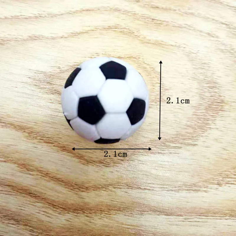 Ellen Brook 1 PCS Kawaii Football Student Stationery School Office Supplies Children Erasers For Kids Gift Pencil Rubber Eraser