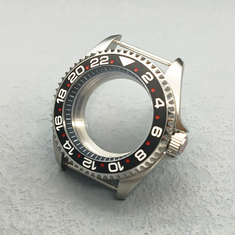 Mod NH35 SKX007 Uhrengehäuse Transparente Rückseite Passend für NH35 NH36 7S 4R Uhrwerk Kuppel Saphirglas Mode Lünette Einsatz Herrengehäuse – Detail 9