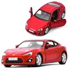 1:36 Toyota GT 86 Alloy Sports Car Model Diecast Metal Track Racing Car Vehicles Model Simulation Miniature Scale Kids Toys Gift 5