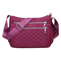 Yogodlns Women Nylon Shoulder Bag Waterproof Multi-pocket Zipper Bag Ladies Travel Messenger Bag For Designer Bolsa Feminina - Image 2