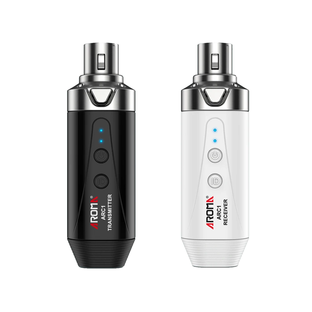 AROMA ARC1 Microphone Wireless Transmission Receiver System 4 Channels