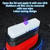 Car Glass Oil Film Remover Powerful Cleaner Car Glass Sponge Cleaning Brush Windshield Clear Window Stain Wiping Auto Detailing 2