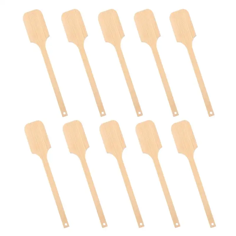 10pcs Bamboo Fan Making Handles Chinese Ancient Style Hand Fan Handles DIY Blank Rod Sticks Craft Supplies Replacement