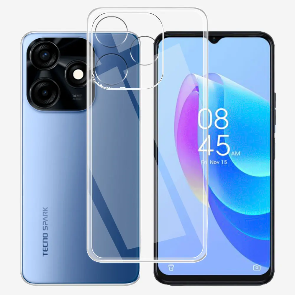 Per Tecno Spark 10 Custodia 4G Custodia Morbida In Silicone Trasparente Per Tecno Spark 10C Fundas Per Tecno Spark 10 Pro Coque Trasparente