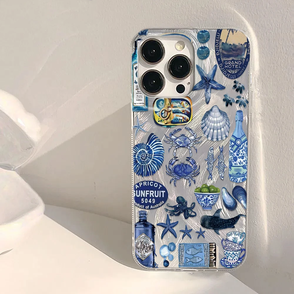 ตัวเลือกสินค้า เคสโทรศัพท์ลายดอกไม้เมดิเตอร์เรเนียน