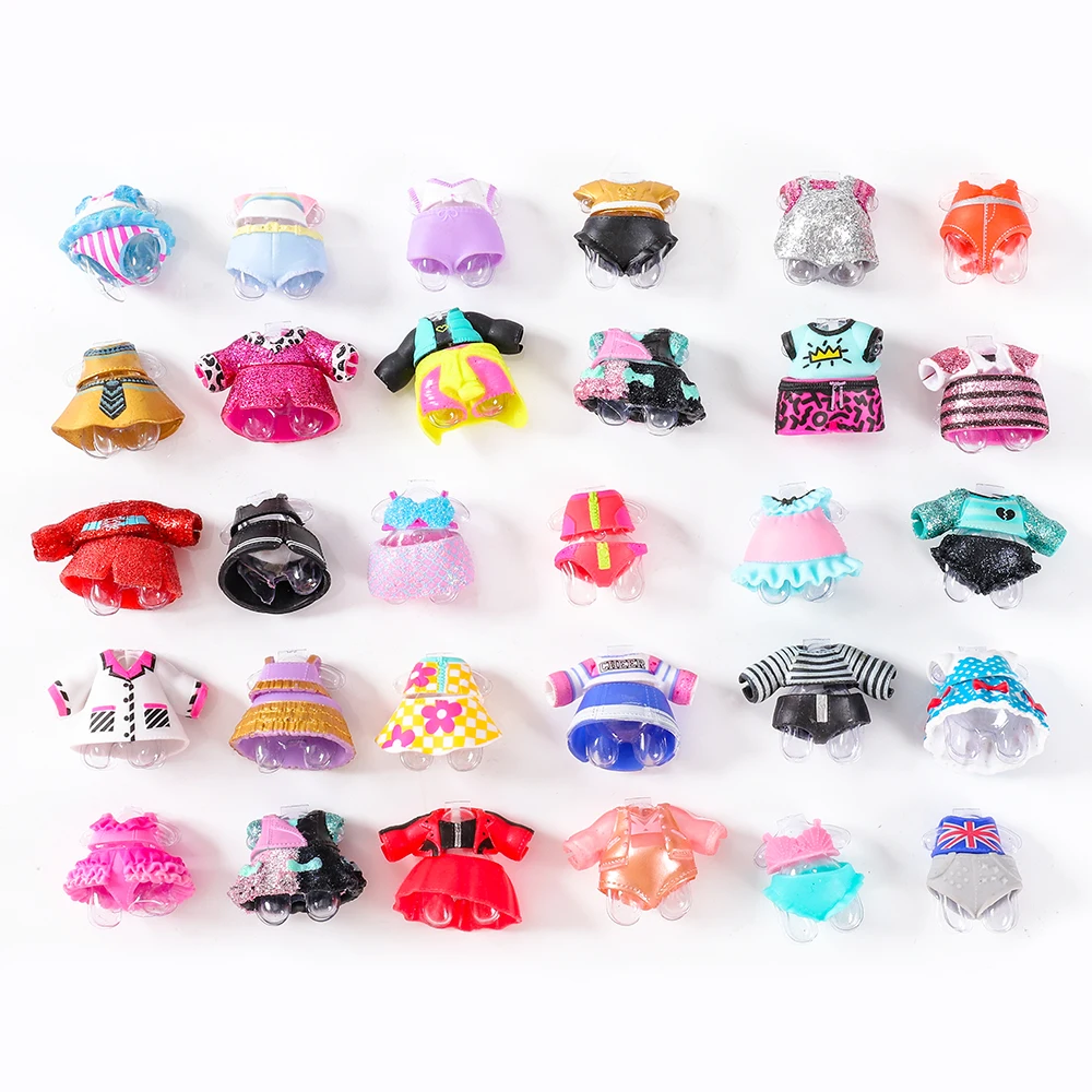 4 Pezzi Originali Lol Doll Dress Vestiti Vestiti Per Lol 8Cm Big Sister Dolls Collezione Per Bambini Che Giocano A Giocattolo Regalo
