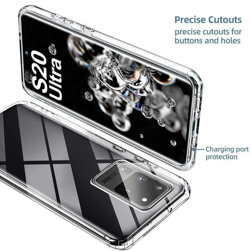 Enhanced 360° Full Body Protective Case with Front and Back Cover