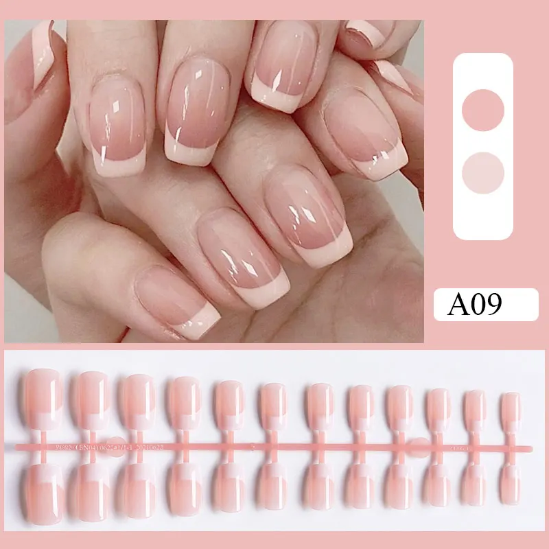 False Nail Tips Matte False Nail Tips Solid Color Super Long Coffin Ballet Press on Nails Tips for Artificial Fingernails