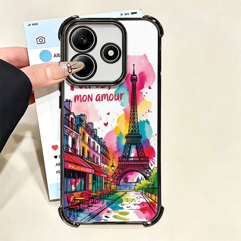 Eiffel Tower Paris Plating Phone Case
