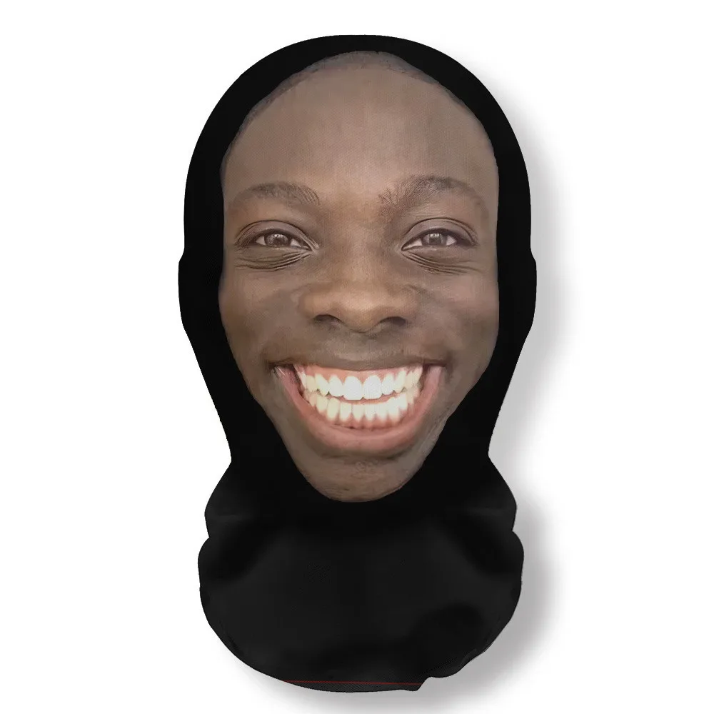 3D Printed Puff Daddy Mask Elastic Mesh Full Face Mask For Men Women