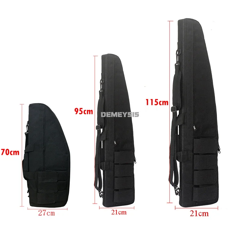 70cm / 95cm / 115cm Tactical Gun Storage Bag Outdoor Shooting Hunting Shotgun Carry Case Military Rifle Shoulder Bag with Pad 2 70cm / 95cm / 115cm Tactical Gun Storage Bag Outdoor Shooting Hunting Shotgun Carry Case Military Rifle Shoulder Bag with Pad 2