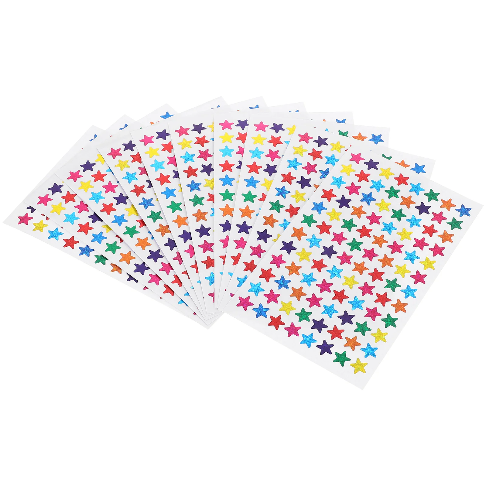 

Envelop Stars Stickers Sparkle Laser Bags Colored Bling Valentine's Day Decorations
