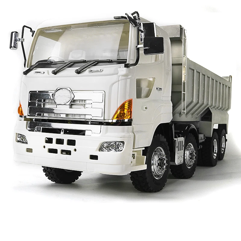 Lesu 1/14 Camion Tamiya Ls-Z0012-8X8 Modello Di Autocarro Con Cassone Ribaltabile Idraulico