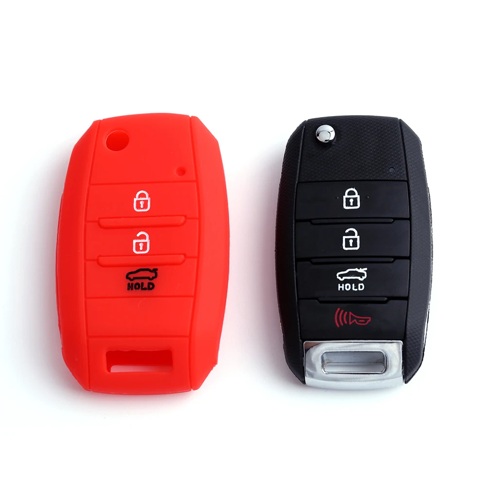 Premium Silicone Car Key Fob Cover