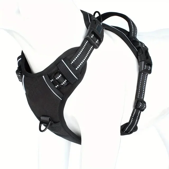 S00a5571c39c94d20ae3e50b520eb56baR.jpg Easy Walking Reflective No-Pull Dog Harness With Handle For Training