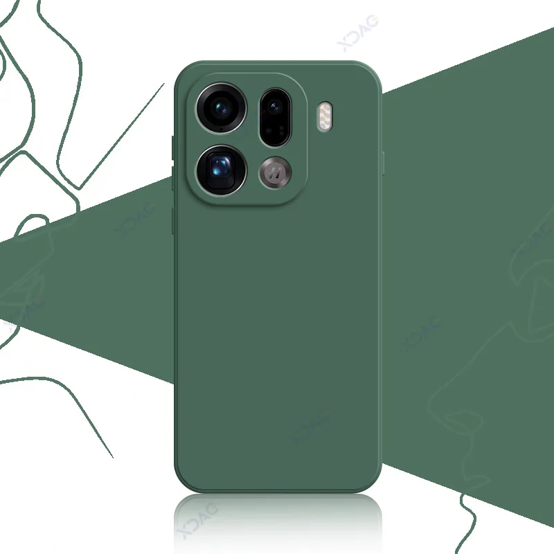Luxury Dual Liner Protective Phone Case - Full Shockproof Square Liquid Silicone Shield