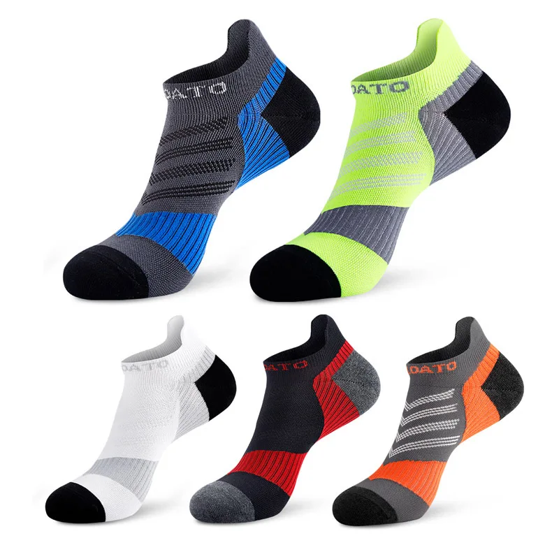 

New Spring Men's Socks Ankle Short Knit Sports Sock Outdoor Fitness Breathable Quick Dry Wear-resistant Short Running Sock