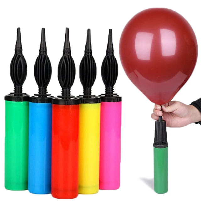 Mini pompa a palloncino a mano in plastica a colori casuali per palloncini  in lamina e lattice pompa di gonfiaggio ad aria portatile per accessori per  feste - AliExpress