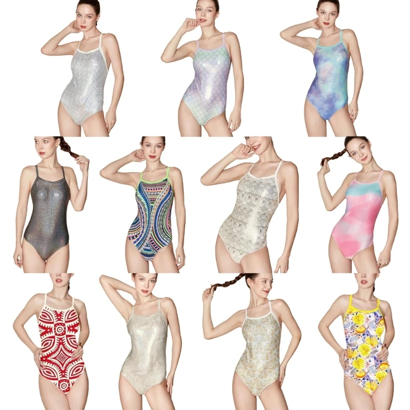 

25UC купальный костюм с контролем живота для женщин, купальник с высоким вырезом, купальник с цветочным принтом