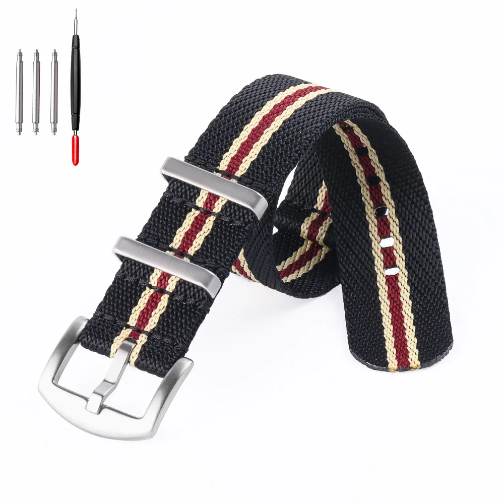 Premium Nylon Watch Band - Durable Military Strap