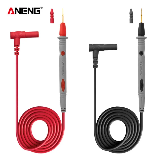 

ANENG PT1031 20A 1000V Slicon Rubber Delay Wire Gold Plated Sharp Probe Needles Digital Multi Meter Test Lead