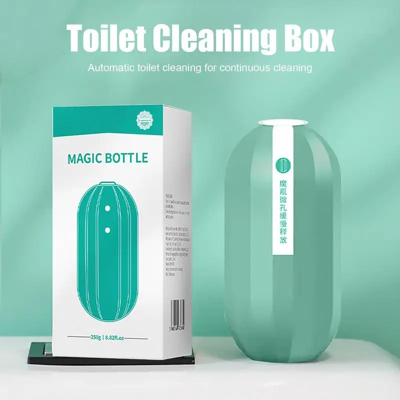 Toilet Automatic Cleaner Toilet Bowl Long-Lasting Odor Removal Toilet Bowl Gel Stain Remover Toilet Cleaning Gel Bathroom