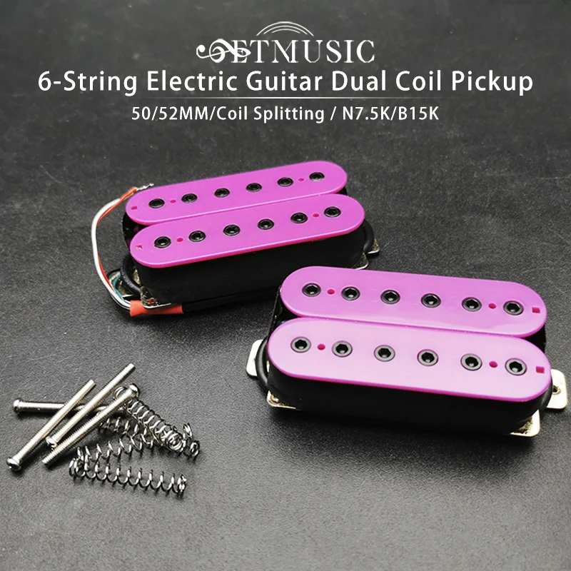 Electric Guitar Humbucker 12 Adjustable Hex Screw Dual Coil for 6