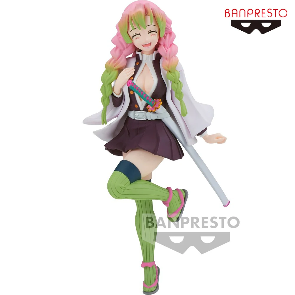 

Banpresto Demon Slayer: Kimetsu No Yaiba Kizuna No Sou 45 Ver. Kanroji Mitsuri Collectible Anime Figure Model Toys Gift for Fans