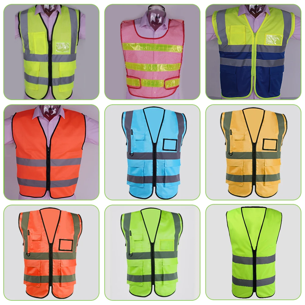Motorcycle Reflective Vests Reflective Vest For Night Riding Running Vest Scooter cycling Jackets