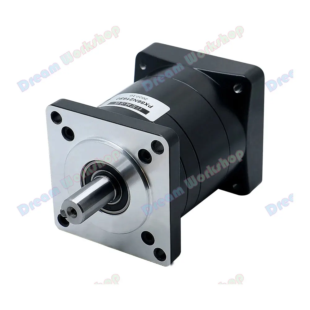 PX86 유성 감속기 감속비 3/4/5/6/8 입력구 16mm 출력축 14mm Nema34 스테퍼 모터용 최대 50NM