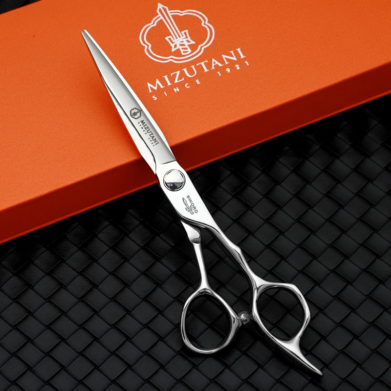 Mizutani scissors CNC blade 6-7inch professional Men's thin scissors barber shop Hairdresser Hair Tools