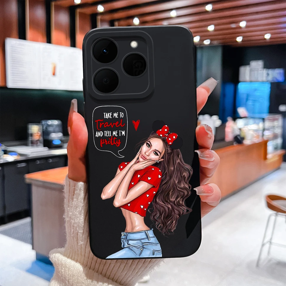 Stylish Shockproof Liquid Silicone Phone Case with Unique Patterns