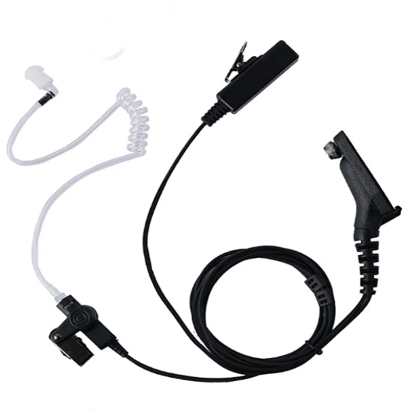 Acoustic Tube Earpiece Headset for Motorola DP4801e DP3401 DP3600 MTP6550 MTP850S MTP6750 DP4401e DP4601 APX2000 Portable radios