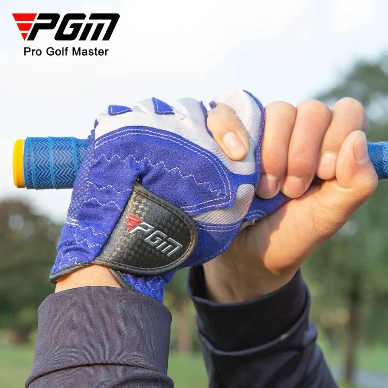 PGM 1 Pcs Golf Gloves Men's Left/Right Hand Anti-slip Particles Wear-resistant Microfiber Cloth Golf Gloves ST017 golf gloves,golf glove