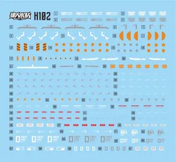 High Precision Fluorescent Water Sticker (H102)