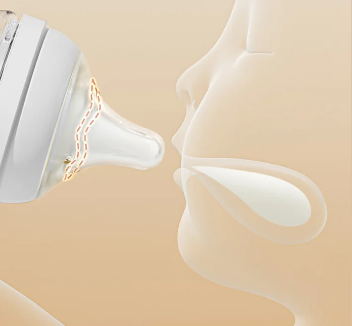 biberón de leche de vidrio anti asfixia de calibre ancho para recién nacidos, biberón de 0 a 3 meses, biberón de cuerpo recto para recién nacidos biberón de leche de vidrio anti asfixia de calibre ancho para recién nacidos, biberón de 0 a 3 meses, biberón de cuerpo recto para recién nacidos