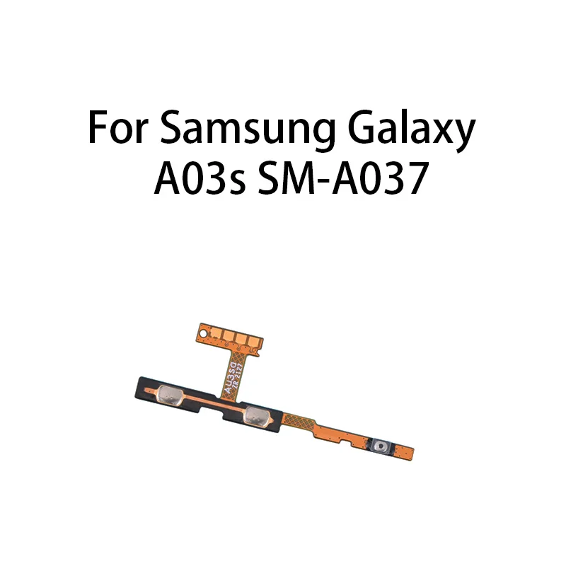

Power ON OFF Mute Switch Control Key Volume Button Flex Cable For Samsung Galaxy A03s SM-A037